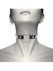 Coquette - Chic Desire Girocollo In Pelle Vegana Con Cuore - COQUETTE ACCESSORIES - Collari e Guinzagli | erosidea.com