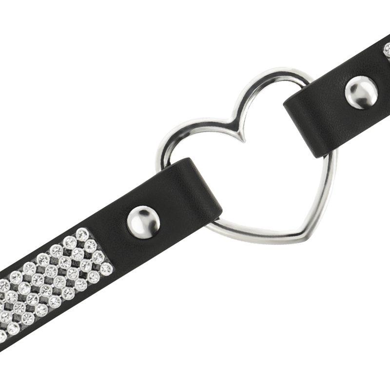 Coquette - Chic Desire Girocollo In Pelle Vegana Con Cuore - COQUETTE ACCESSORIES - Collari e Guinzagli | erosidea.com