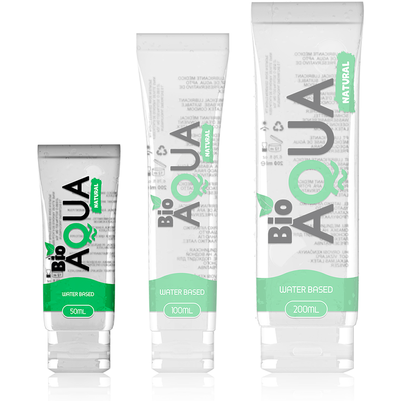 Bioaqua - Lubrificante Ingredienti Naturali A Base Acqua 50 Ml - BIOAQUA - A Base Acqua | erosidea.com