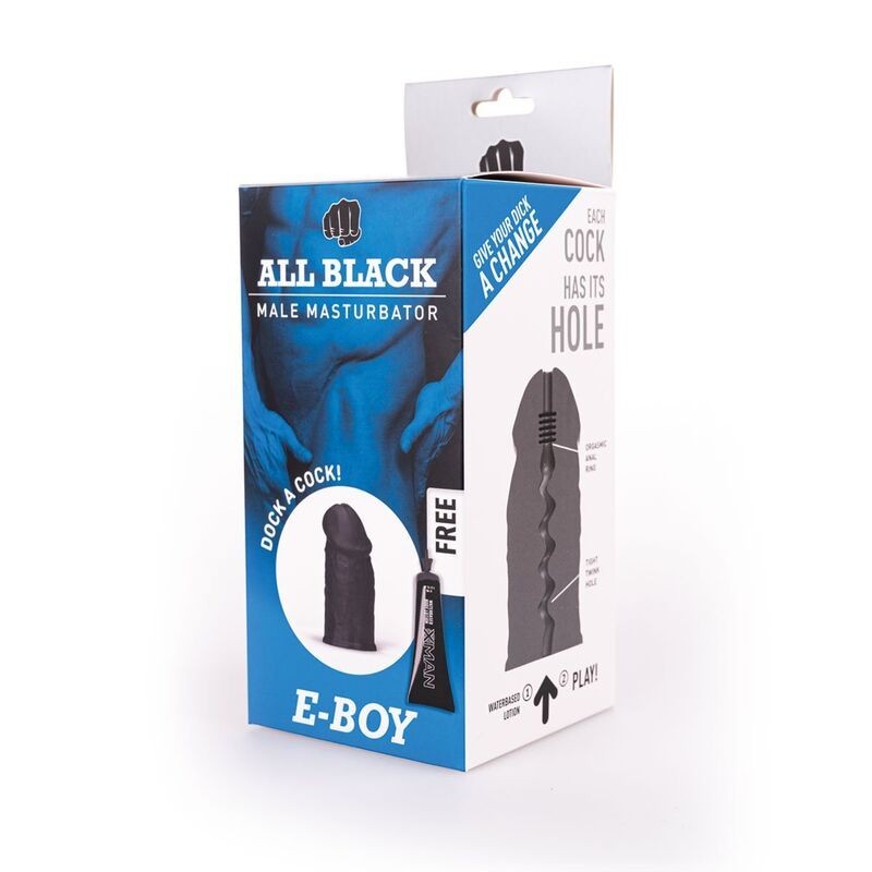 All Black - E-Boy Mastubador - ALL BLACK - Dildo Maxi | erosidea.com