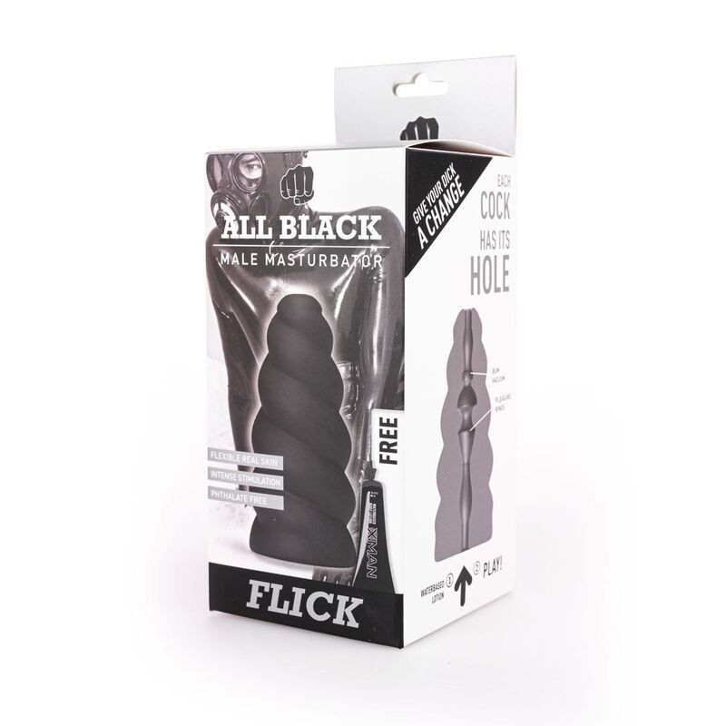 Masturbatore All Black Flick Del Masturbatore - ALL BLACK - Masturbatori | erosidea.com