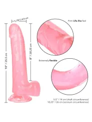 California Exotics - Dildo Regina Taglia Rosa 20.3 Cm - CALIFORNIA EXOTICS - Dildo Realistici | erosidea.com
