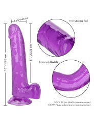 Calexotics - Dildo Regina Taglia Viola 20.3 Cm - CALIFORNIA EXOTICS - Dildo Realistici | erosidea.com