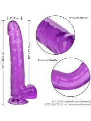 California Exotics - Dildo Regina Taglia Viola 25.5 Cm - CALIFORNIA EXOTICS - Dildo Realistici | erosidea.com