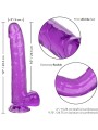 California Exotics - Dildo Regina Taglia Viola 25.5 Cm - CALIFORNIA EXOTICS - Dildo Realistici | erosidea.com