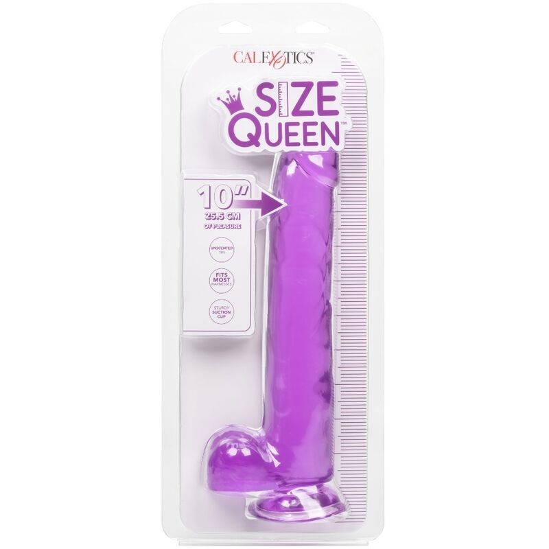 California Exotics - Dildo Regina Taglia Viola 25.5 Cm - CALIFORNIA EXOTICS - Dildo Realistici | erosidea.com