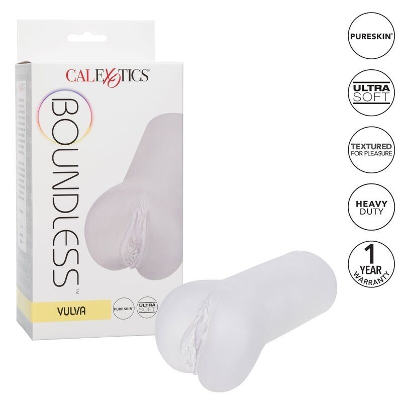 California Exotics - Boundless Vulva Stroker Trasparente - CALIFORNIA EXOTICS - Masturbatori Mini | erosidea.com