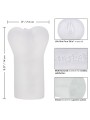 California Exotics - Boundless Vulva Stroker Trasparente - CALIFORNIA EXOTICS - Masturbatori Mini | erosidea.com