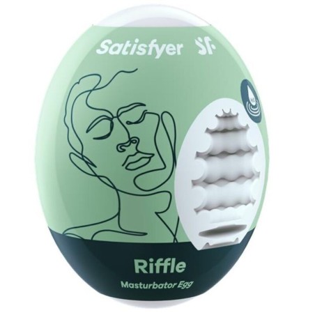 Masturbatore Uovo Riffle - SATISFYER EGGS - Masturbatori Mini | erosidea.com