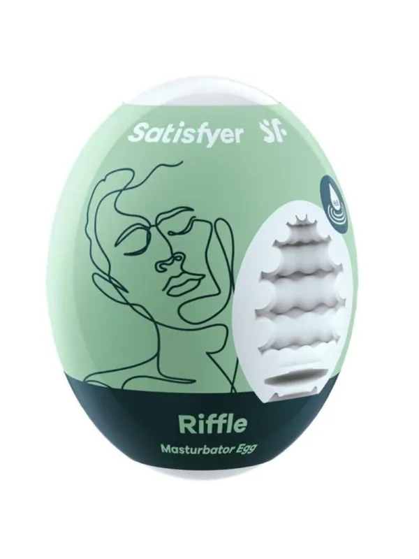 Masturbatore Uovo Riffle - SATISFYER EGGS - Masturbatori Mini | erosidea.com
