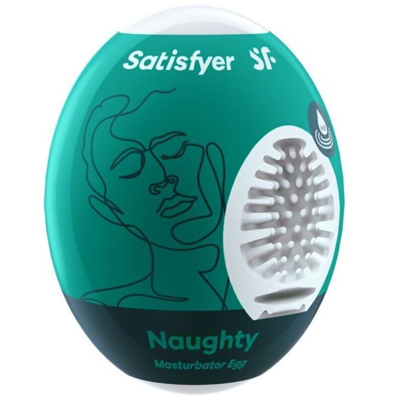 Satisfyer - Uovo Masturbatore Naughty - SATISFYER EGGS - Masturbatori Mini | erosidea.com