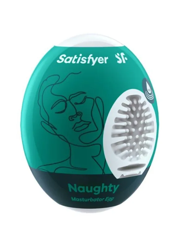 Satisfyer - Uovo Masturbatore Naughty - SATISFYER EGGS - Masturbatori Mini | erosidea.com