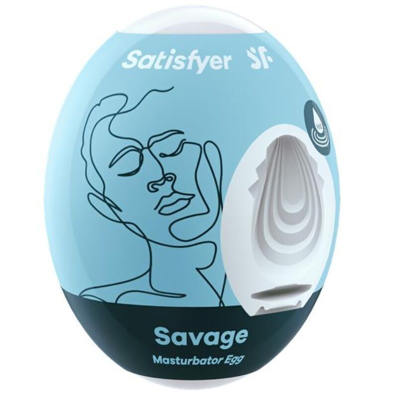 Savage Masturbator Uovo - SATISFYER EGGS - Masturbatori Mini | erosidea.com