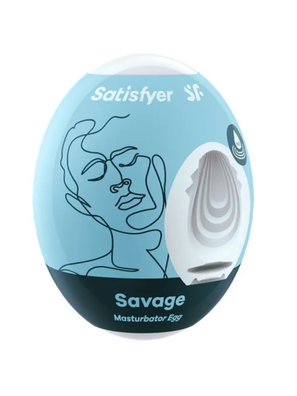 Savage Masturbator Uovo - SATISFYER EGGS - Masturbatori Mini | erosidea.com