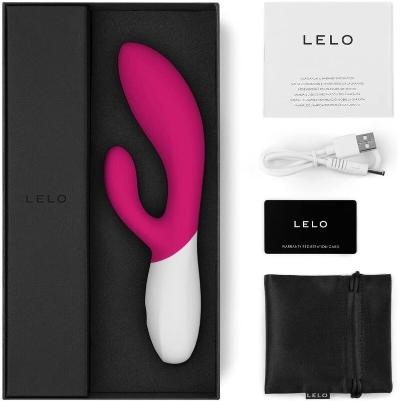 Lelo - Ina Wave 2 Vbratore Luxury Speciale Movimento Cerise - Lelo - Vibratori Classici | erosidea.com