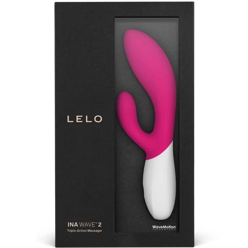 Lelo - Ina Wave 2 Vbratore Luxury Speciale Movimento Cerise - Lelo - Vibratori Classici | erosidea.com
