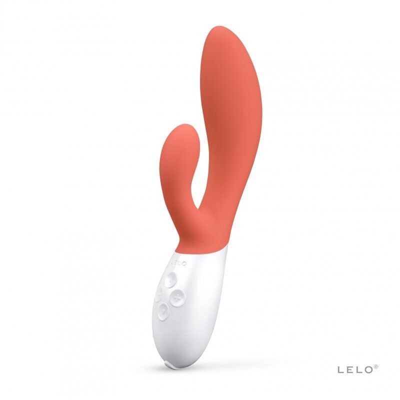Lelo - Ina 3 Vibratore Di Lusso Rabbit Corallo - Lelo - Vibratori Rabbit | erosidea.com