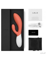Lelo - Ina 3 Vibratore Di Lusso Rabbit Corallo - Lelo - Vibratori Rabbit | erosidea.com