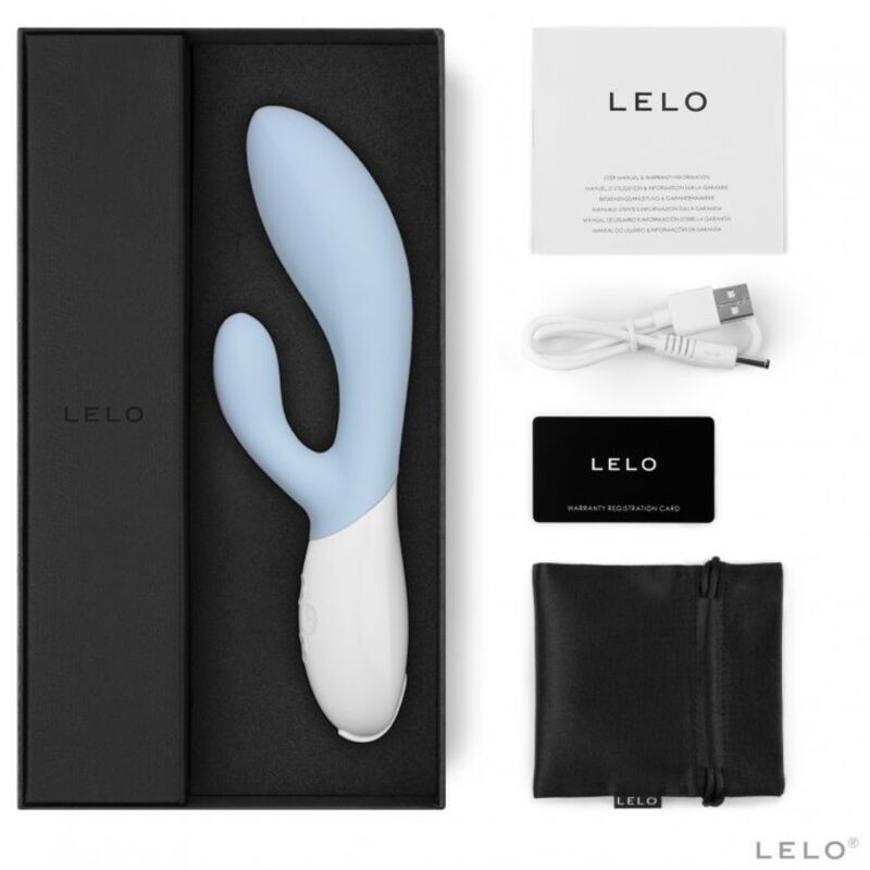 Lelo - Vibratore Ina 3 Luxury Celeste - Lelo - Vibratori | erosidea.com