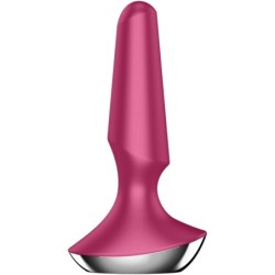 VIBRATORE PLUG ILICIOUS 2 PLUG BERRY - SATISFYER CONNECT - Plug e Catene Anali | erosidea.com