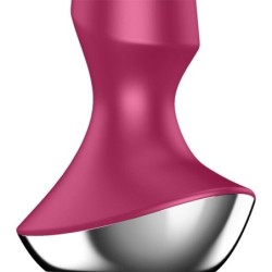 VIBRATORE PLUG ILICIOUS 2 PLUG BERRY - SATISFYER CONNECT - Plug e Catene Anali | erosidea.com
