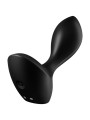 Plug Vibrante Backdoor Lover Nero - SATISFYER PLUGS - Plug e Catene Anali | erosidea.com