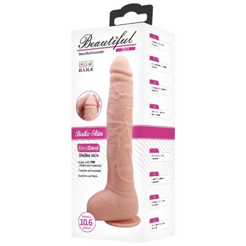 Baile Dildo Realistico Flessibile - BAILE DILDOS - Dildo Realistici | erosidea.com