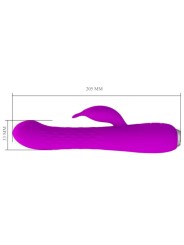 Vibratore Molly Con Rotazione Ricaricabile - PRETTY LOVE - Vibratori | erosidea.com