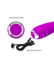 Vibratore Molly Con Rotazione Ricaricabile - PRETTY LOVE - Vibratori | erosidea.com