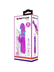Vibratore Molly Con Rotazione Ricaricabile - PRETTY LOVE - Vibratori | erosidea.com