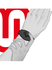 Watchme - Orologio Con Tecnologia Wireless Nero Getto - WATCHME - Kit del piacere e Giochi Erotici | erosidea.com
