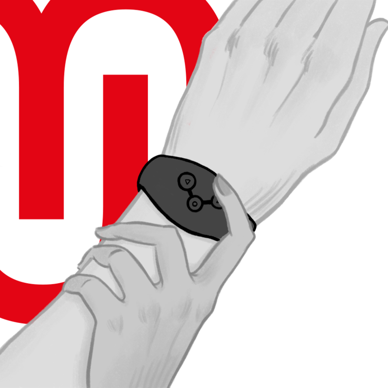 Watchme - Orologio Con Tecnologia Wireless Nero Getto - WATCHME - Kit del piacere e Giochi Erotici | erosidea.com