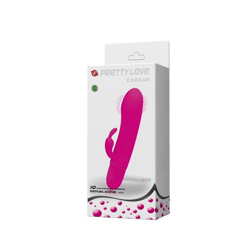 Pretty Love - Flirtazione Vibratore Con Rabbit Caesar - PRETTY LOVE FLIRTATION - Vibratori Rabbit | erosidea.com