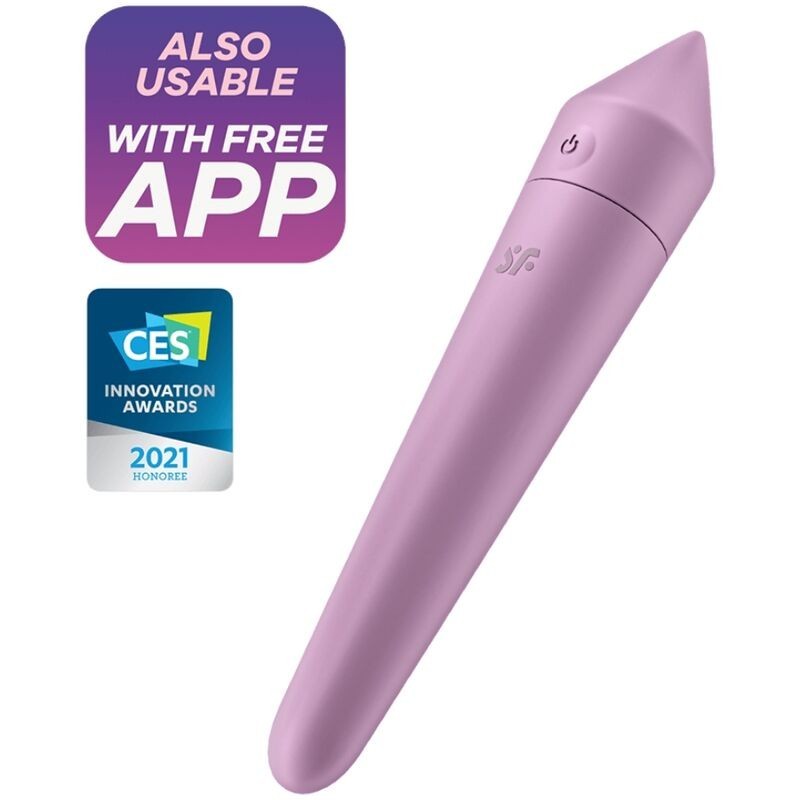 ULTRA POWER BULLET 8 LILLA - SATISFYER CONNECT - Stimolatori | erosidea.com