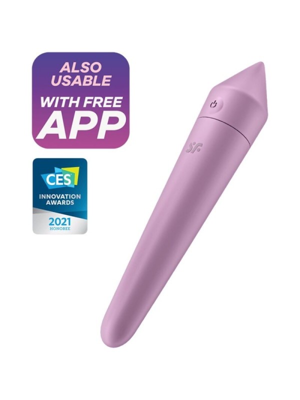 Ultra Power Bullet 8 Lilla - SATISFYER CONNECT - Vibratori con App | erosidea.com