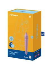 Ultra Power Bullet 8 Lilla - SATISFYER CONNECT - Vibratori con App | erosidea.com