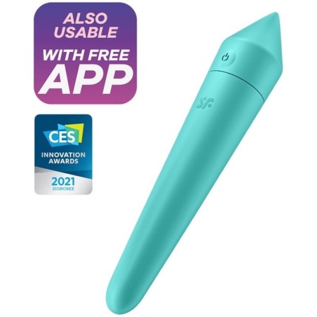 ULTRA POWER BULLET 8 TURCHESE - SATISFYER CONNECT - Stimolatori | erosidea.com