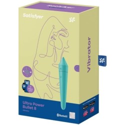 ULTRA POWER BULLET 8 TURCHESE - SATISFYER CONNECT - Stimolatori | erosidea.com