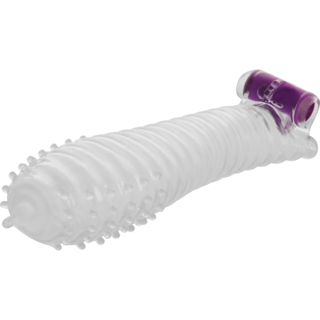 Ohmama - Guaina Strutturata Per Il Pene Con Punte Vibrante - OHMAMA - Guaine e Prolunghe | erosidea.com