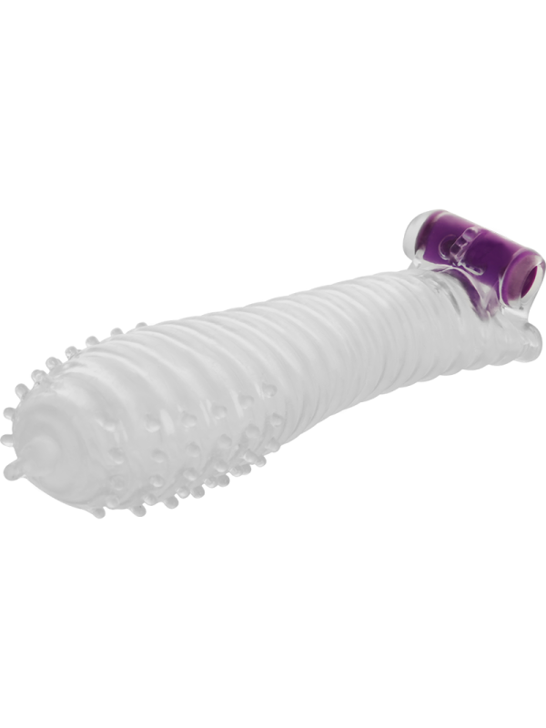 Ohmama - Guaina Strutturata Per Il Pene Con Punte Vibrante - OHMAMA - Guaine e Prolunghe | erosidea.com