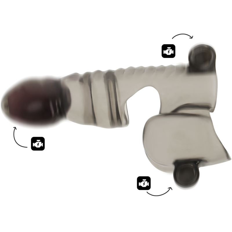 Ohmama - Guaina Per Pene E Testicoli 3 Motori - OHMAMA - Guaine e Prolunghe | erosidea.com