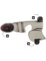 Ohmama - Guaina Per Pene E Testicoli 3 Motori - OHMAMA - Guaine e Prolunghe | erosidea.com