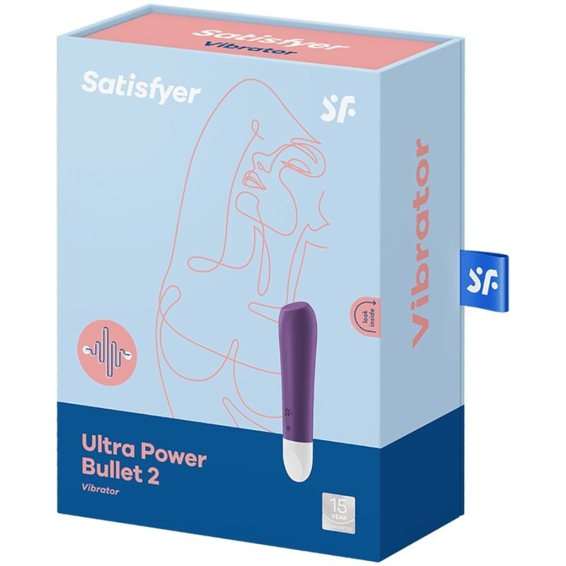 Satisfyer - Ultra Power Bullet 2 Viola - SATISFYER VIBRATOR - Vibratori Mini | erosidea.com
