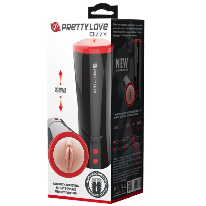 Masturbatore Multifunzione Ozzy - PRETTY LOVE MALE - Masturbatori | erosidea.com