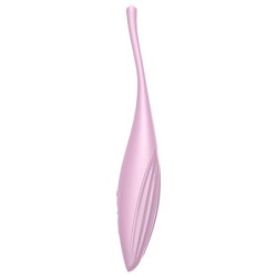 VIBRATORE TWIRLING JOY CLITORIDE TIP ROSA - SATISFYER CONNECT - Vibratori | erosidea.com