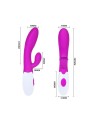 Vibratore Flirtation Alvis Con Stimolatore Del Clitoride - PRETTY LOVE FLIRTATION - Vibratori Clitoride | erosidea.com