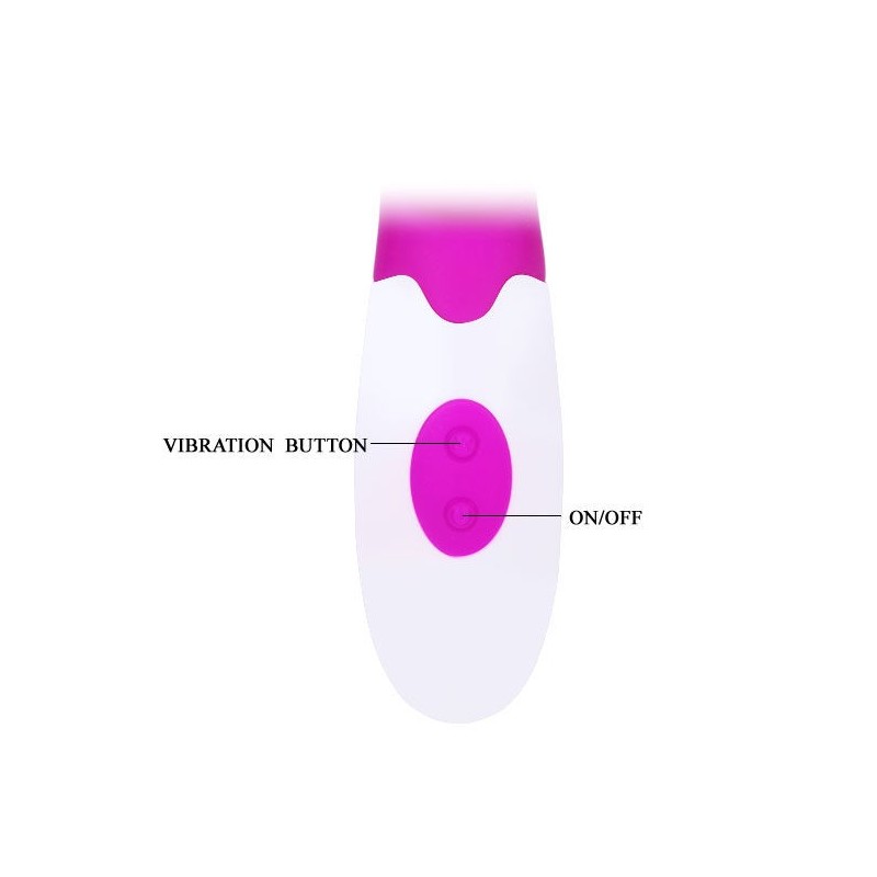 Vibratore Flirtation Alvis Con Stimolatore Del Clitoride - PRETTY LOVE FLIRTATION - Vibratori Clitoride | erosidea.com