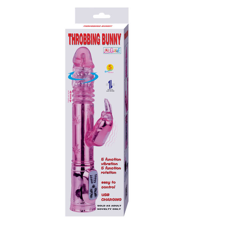 Rotator Rampante Rosa Rabbit Pulsante - BAILE ROTATIONS - Vibratori Rabbit | erosidea.com