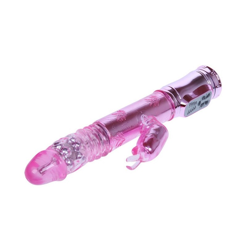 Rotator Rampante Rosa Rabbit Pulsante - BAILE ROTATIONS - Vibratori Rabbit | erosidea.com