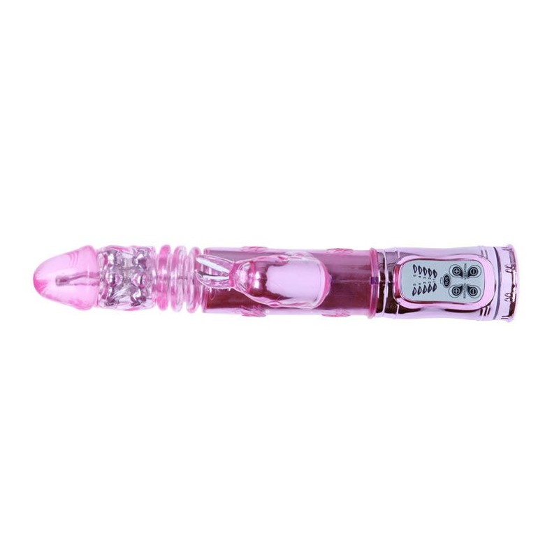 Rotator Rampante Rosa Rabbit Pulsante - BAILE ROTATIONS - Vibratori Rabbit | erosidea.com